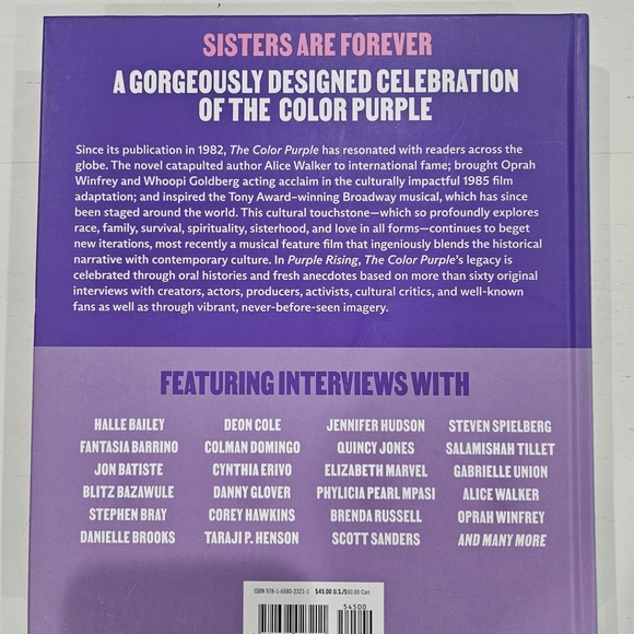 Vibrant Purple Rising Art Book - Picture 2 of 6